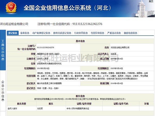 工商网截图